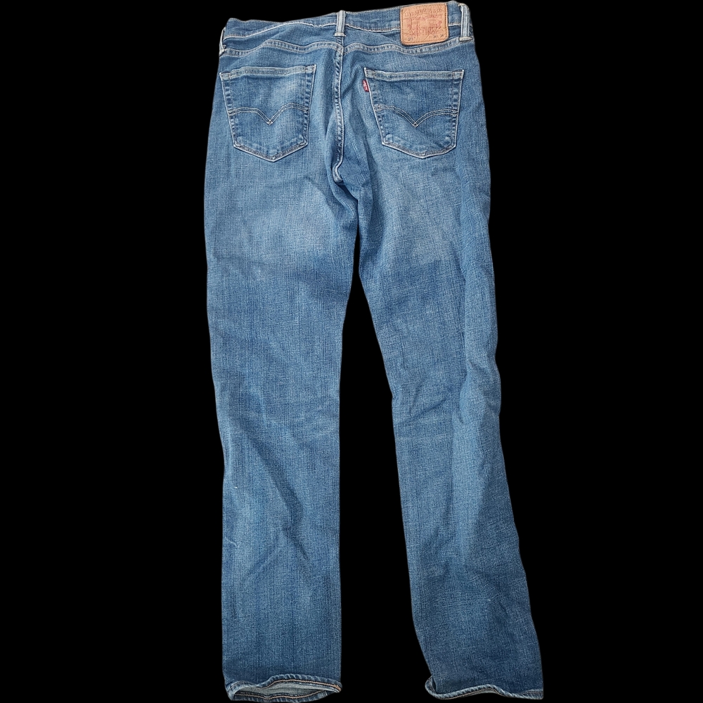 Levi's Medium Wash Straight Leg Denim Jeans
